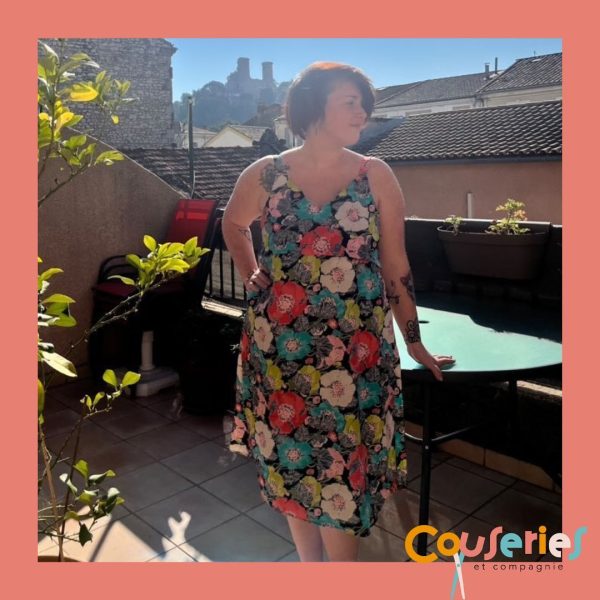 Summer Milk robe d'allaitement sur-mesure cousu main made in France